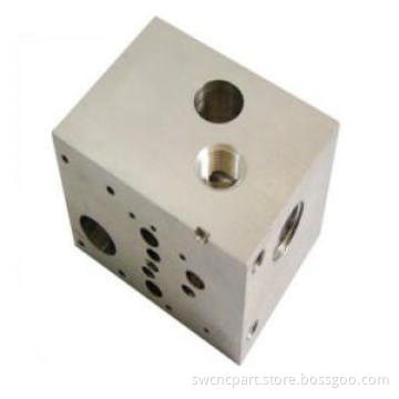 Natural Anodized Aluminum Part